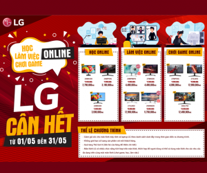 HỌC - LÀM VIỆC - CHƠI GAME ONLINE – LG CÂN HẾT