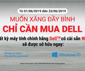 MUỐN XĂNG ĐẦY BÌNH, CHỈ CẦN MUA DELL