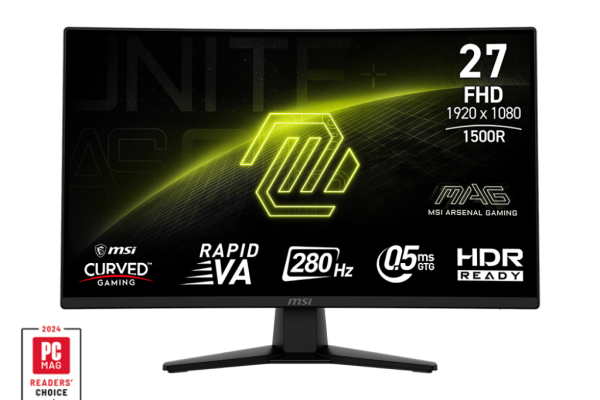 MSI MAG 274CXF – 27 inch FHD VA / 280Hz / 0.5ms / Curved