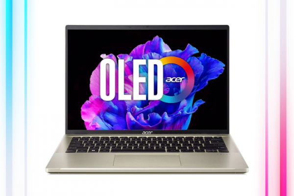 Laptop Acer Swift Go SFG14-71-74CP (i7-13700H/16GB/512GB SSD/Win11 + Office 21/14.0 QHD OLED) (Vàng)